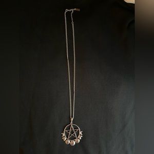 Killstar Opus Pentacle necklace